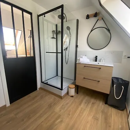 Appartement Entre Terre Et Mer A Proximite De Honfleur Équemauville Buitenkant foto